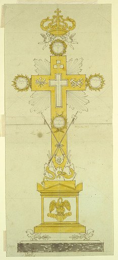 Elevation of a Reliquary Cross