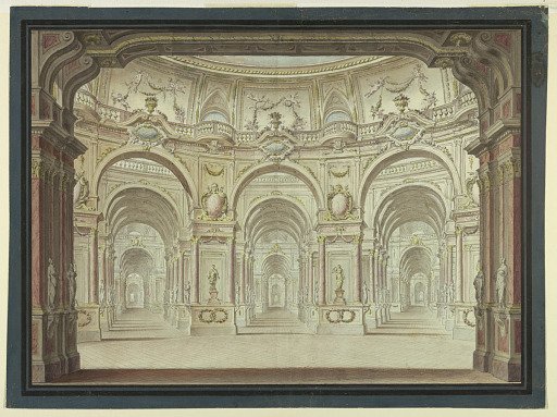 Stage Design: Oval Hall and Arcades