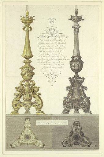 Two Designs for Candelabra