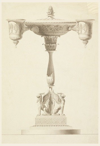 Design for an Oil Lamp
