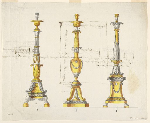 Three Designs for Candlesticks