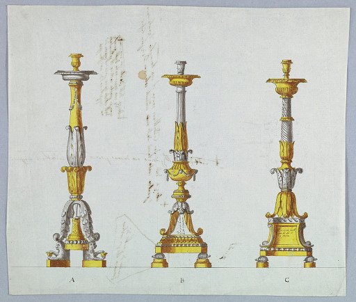 Three Designs for Candlesticks
