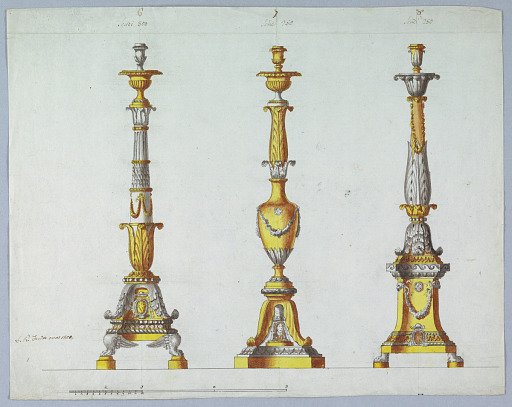 Three Designs for Candlesticks