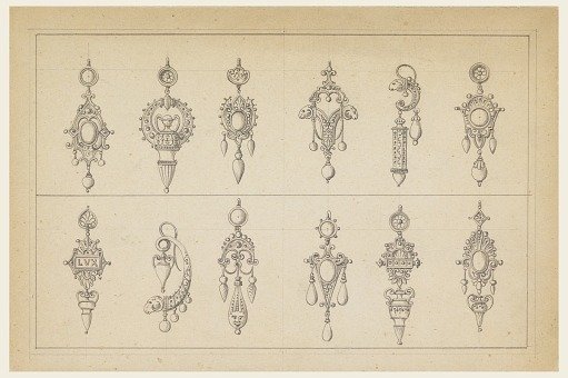 Designs for Twelve Earrings