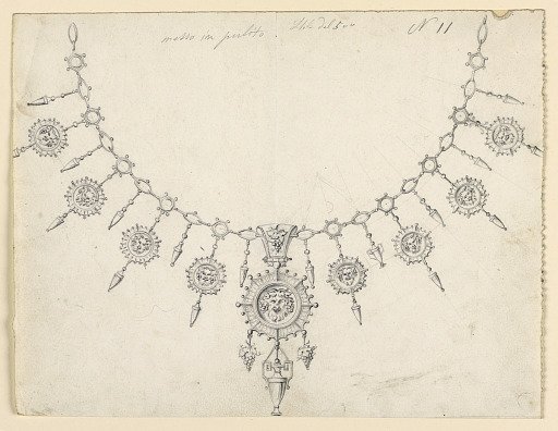 Design for a necklace