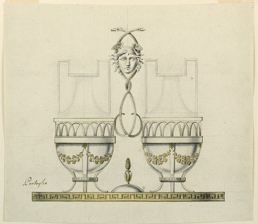 Design for a Cruet Frame with Alternative Suggestions
