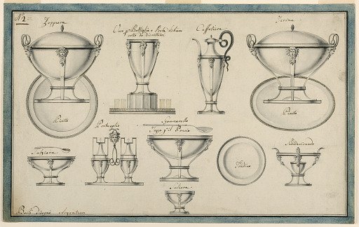 Designs for Silver Serving Pieces