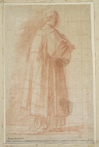 Standing Cleric Holding a Book