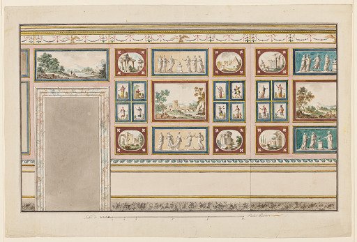 Decoration of a Wall as a Picture Gallery