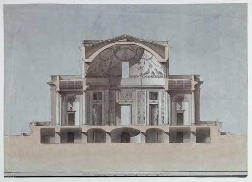Section of a Country Villa
