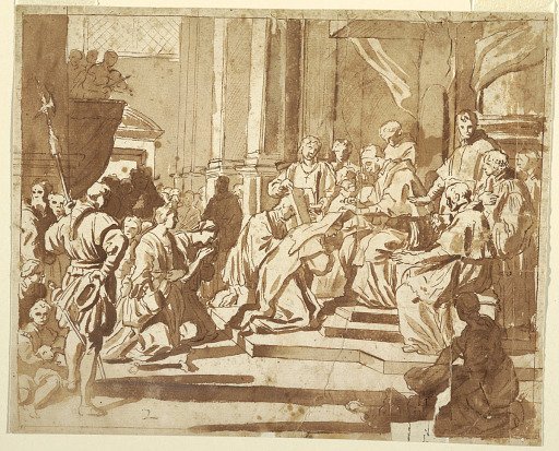 Clement XI Vesting His Niece as Nun
