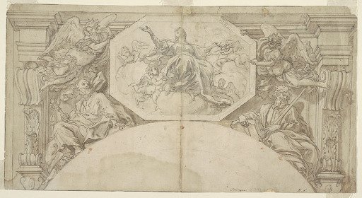 Virgin in Glory with St. Peter and St. Paul