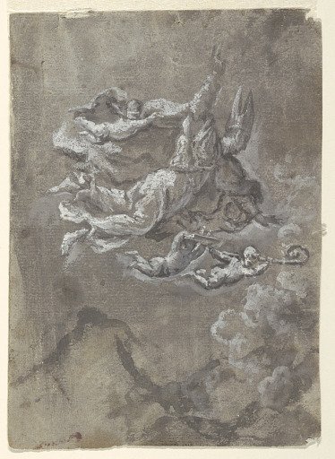 Saint Gennaro Calming Vesuvius
