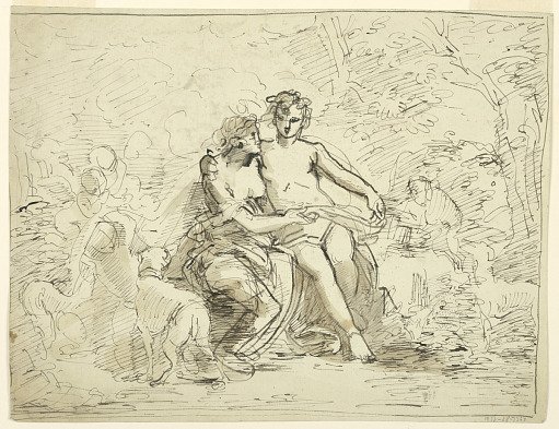 Two Lovers in a Landscape