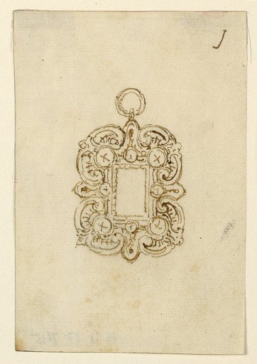 Design for pendant with oblong diamond