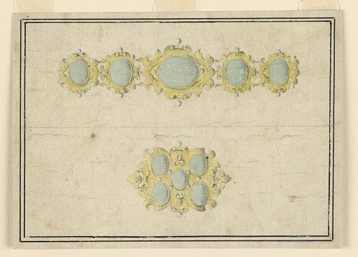 Designs for a Bracelet and Brooch
