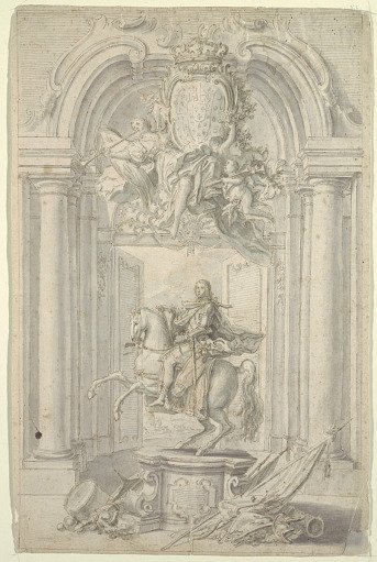 Design for Equestrian Monument of Charles III