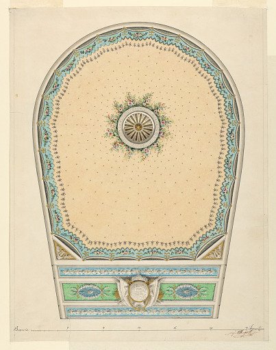 Ceiling Decoration for a Florentine Theater