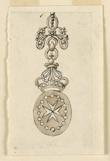Design for a Badge of a Medal