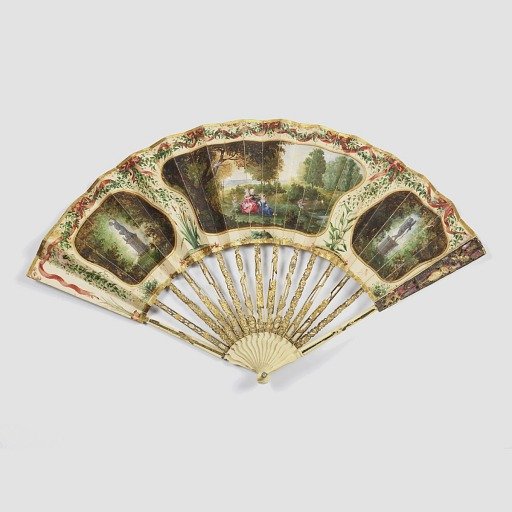 Pleated fan