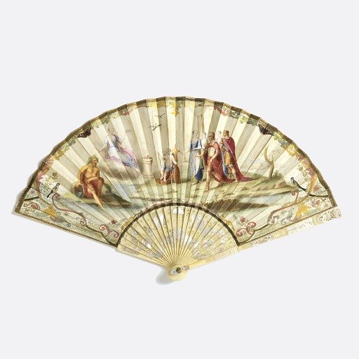 Pleated fan