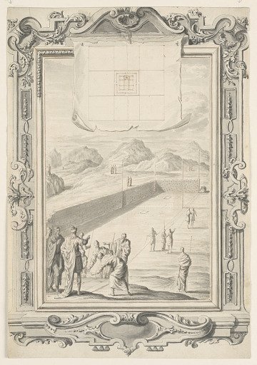Study for the First Plan of Solomon's Temple, Plate 420, Physica Sacra