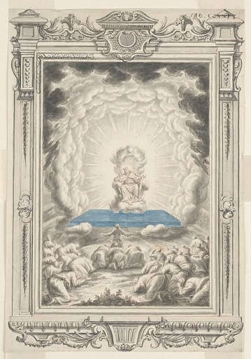 Study for God Appears to Moses and his Companions, Plate 171, Physica Sacra