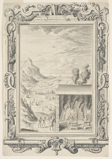 Study for The Making of Glass, The Treasure Hid in the Sand, Plate 363, Physica Sacra
