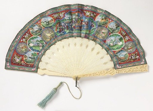 Pleated fan