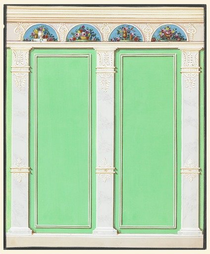Design for Painted Decoration of a Wall