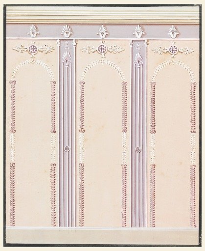 Design for Painted Decoration of a Wall