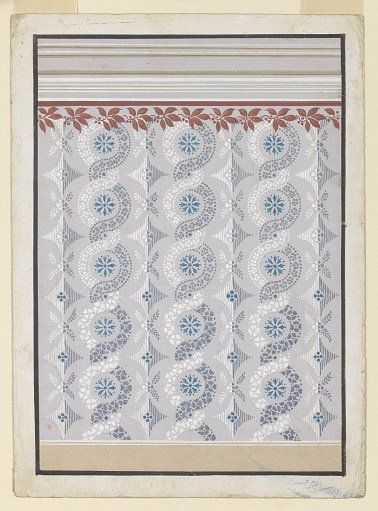 Design for the Painted Decoration of a Wall