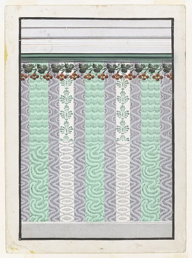 Design for a Wallpaper with Alternative Pattern