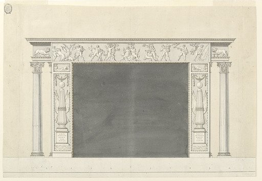 Design for the Elevation of a Chimneypiece