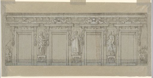 Design for One Floor of a Painted Facade