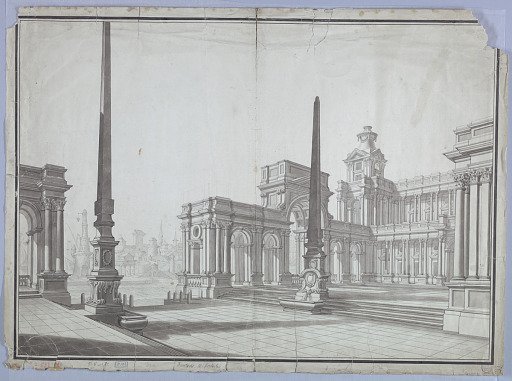 Stage Design: A Royal Palace at the Seaside