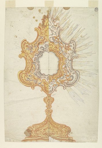 Design for a Reliquary Monstrance