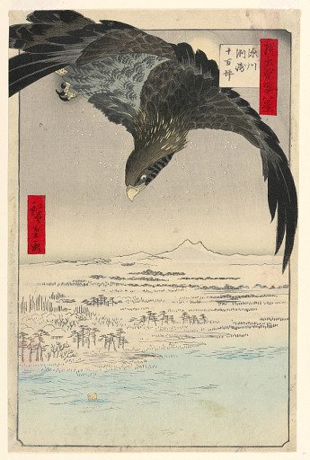 Plain at Suzaki Fukagawa (Fukagaw Susaki, Juman-tsubo) From the Series One hundred Views of Edo