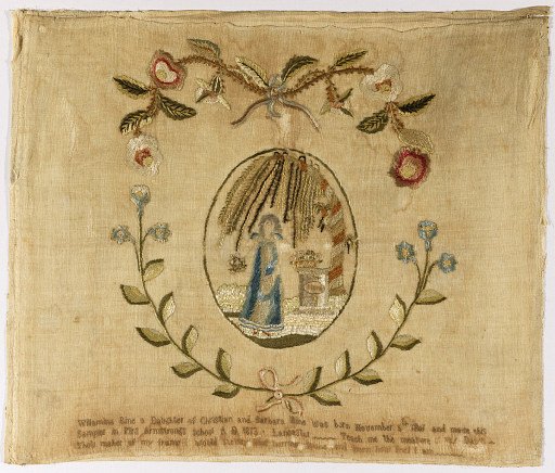Embroidered picture