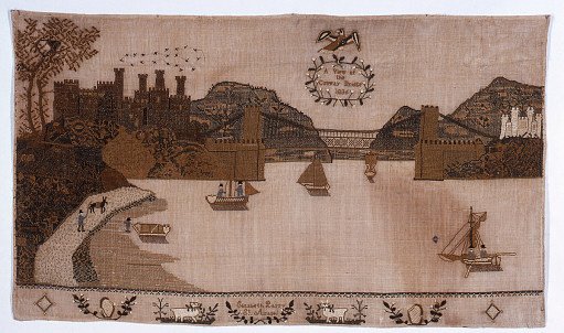 Embroidered picture