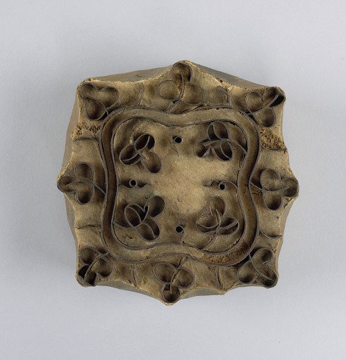 Priting block for embroidery