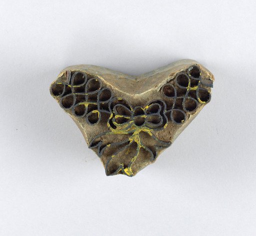 Printing block for embroidery