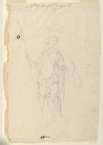 Costume Design: Africa for a Ballet