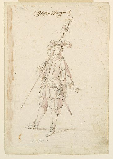 Costume Design: A German for a Ballet