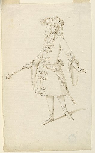 Costume Design: A Nobleman, King, or Prince for a Ballet