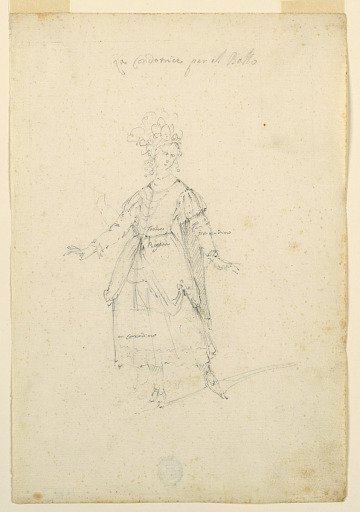 Costume Design: A Woman Singer for a Ballet