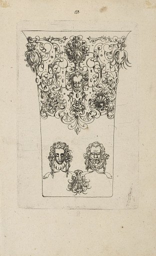 Plate from 12 Stick Zum Verzaighnen Stechen Ver Fertigt (Set of Twelve Designs for Engraved Vessels)
