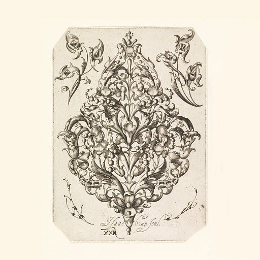 Design for a Pendant, plate XXI, from the series Tabulae Gemmiferae XXIV
