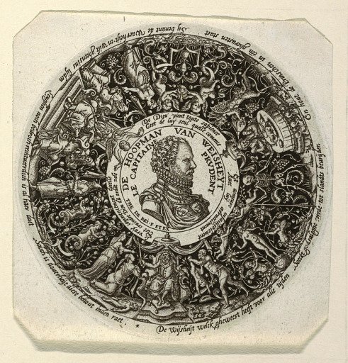 Design for a Tazza with a Portrait of William of Orange as Commander of Wisdom