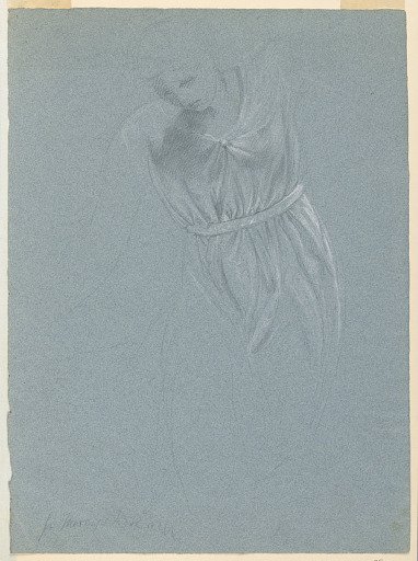 Drapery Study for Angel in "Mercy's Dream"